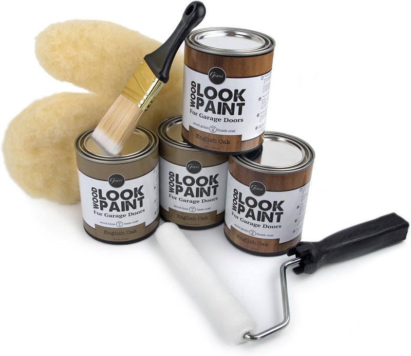 Giani Wood Look Paint Kit for Garage Doors (English Oak) - Image 2